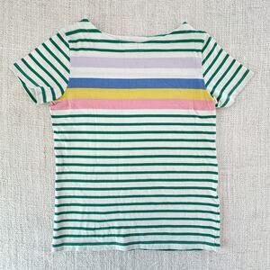 Mini Boden Girl's Striped Tee VGUC 7/8